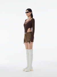 Buckle Over-the-Knee Boots 8823605008