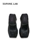 Sugar Cube  Fur mule slippers 8825101013