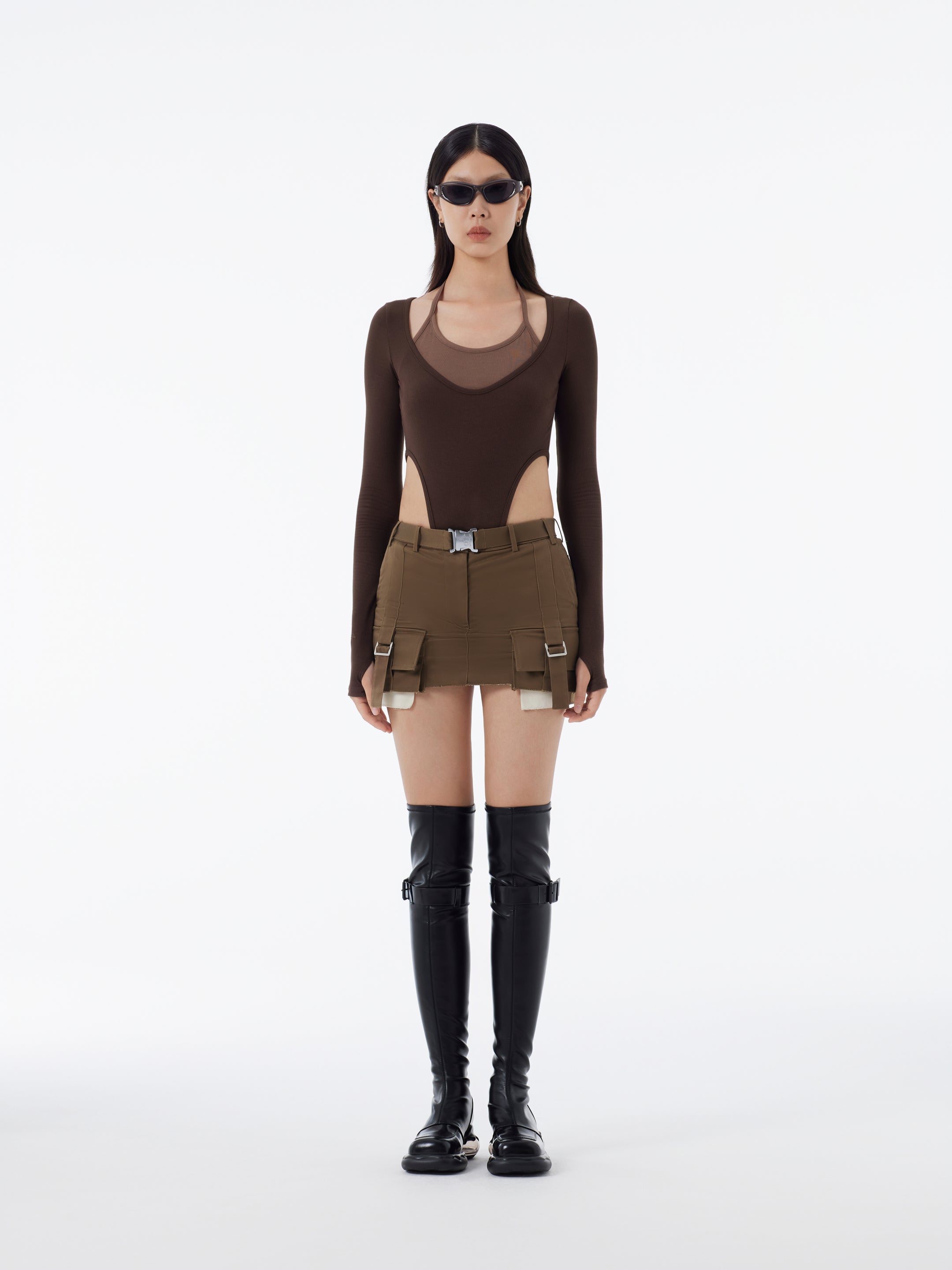 Buckle Over-the-Knee Boots 8823605008