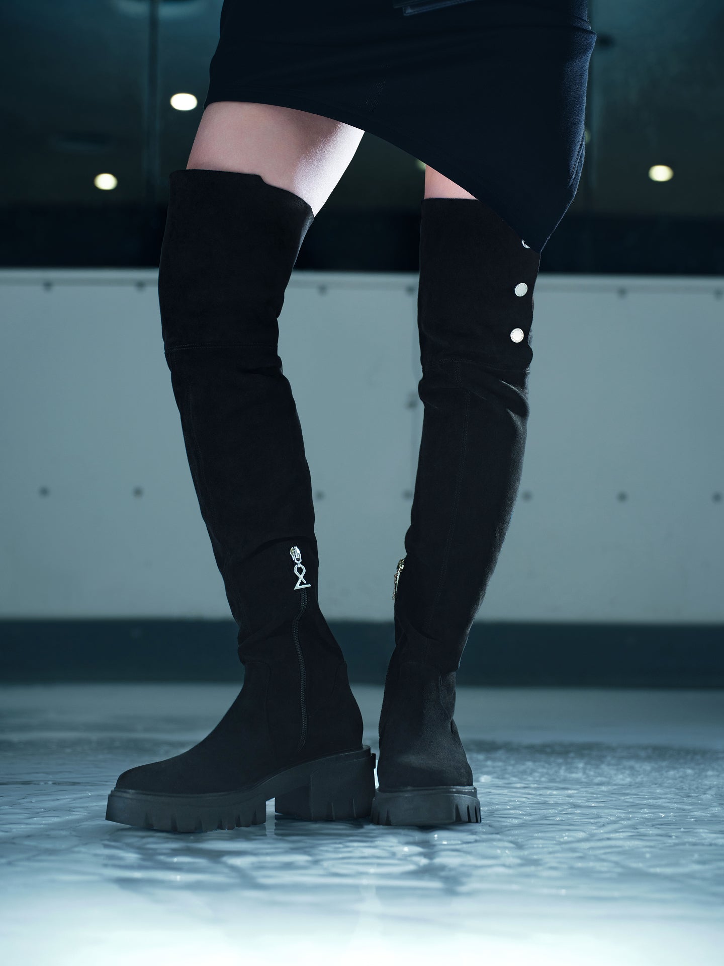 Sugar Cube 4th Generation Foldable Over-the-Knee Boots 8824605013